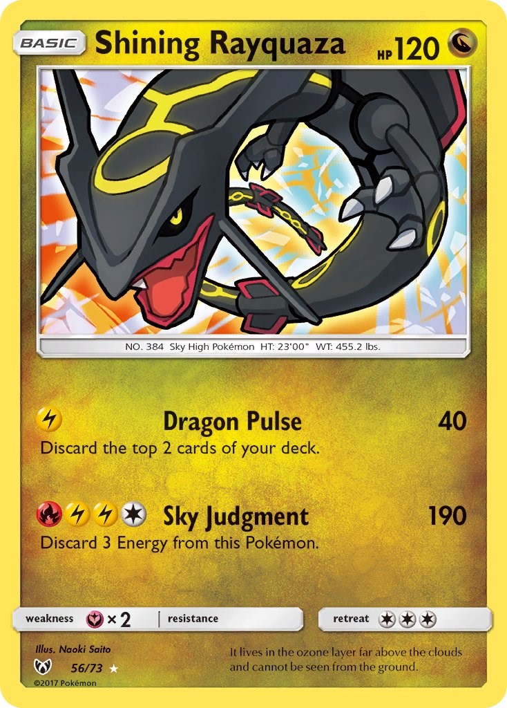 Shining Rayquaza Shining Rayquaza