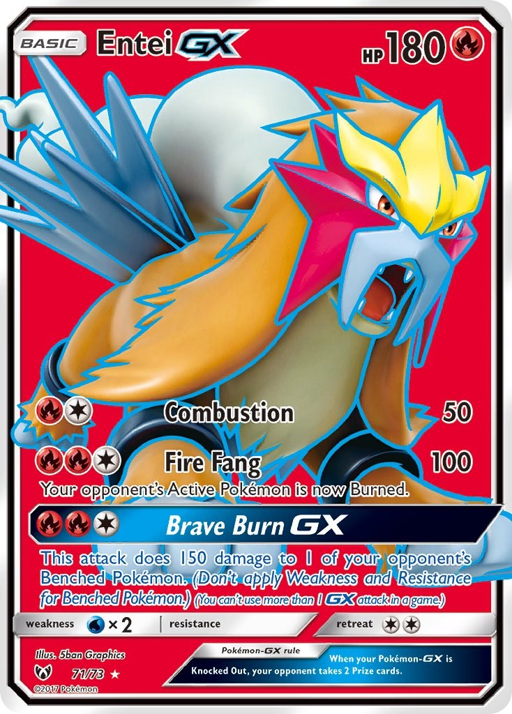 Entei GX (Full Art) Entei GX (Full Art)