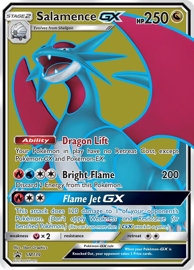 Salamence GX - SM139 Salamence GX - SM139