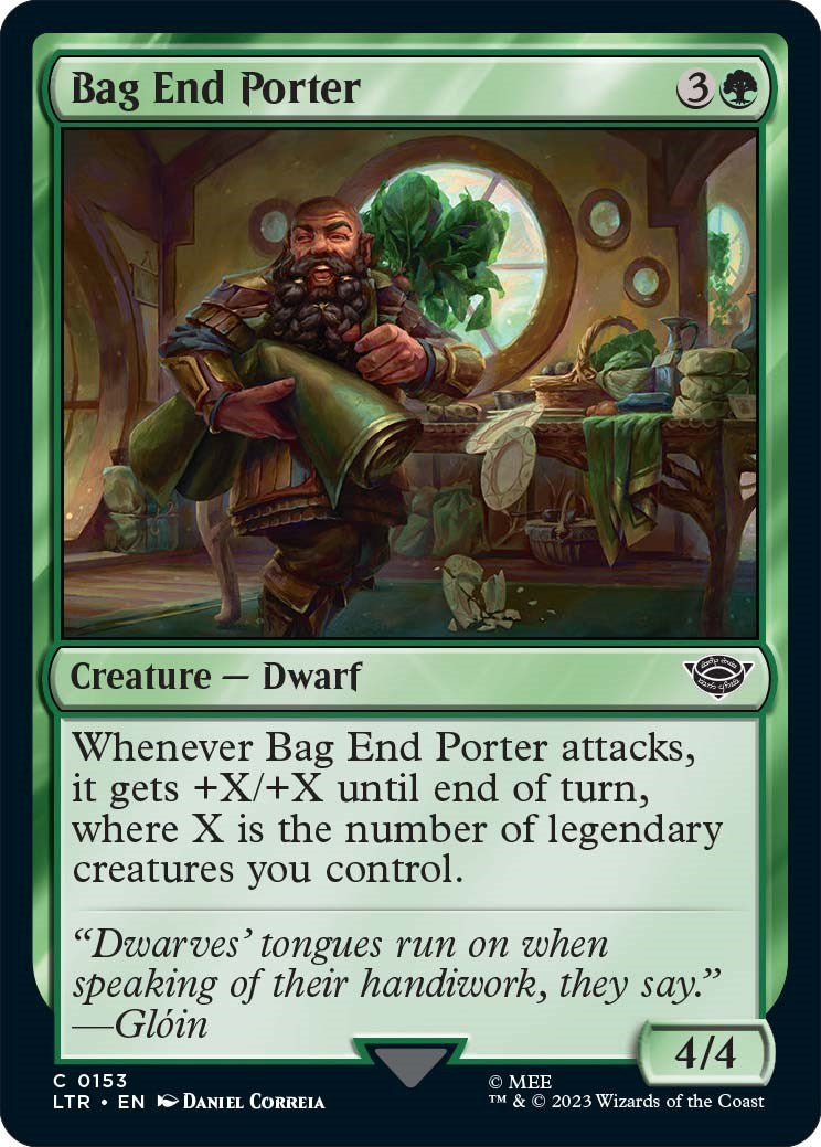 Bag End Porter Bag End Porter
