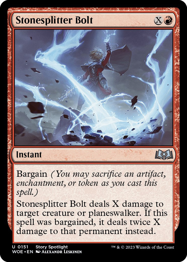 Stonesplitter Bolt Stonesplitter Bolt