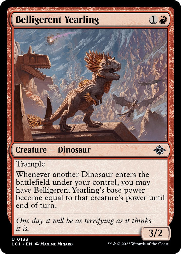 Belligerent Yearling Belligerent Yearling