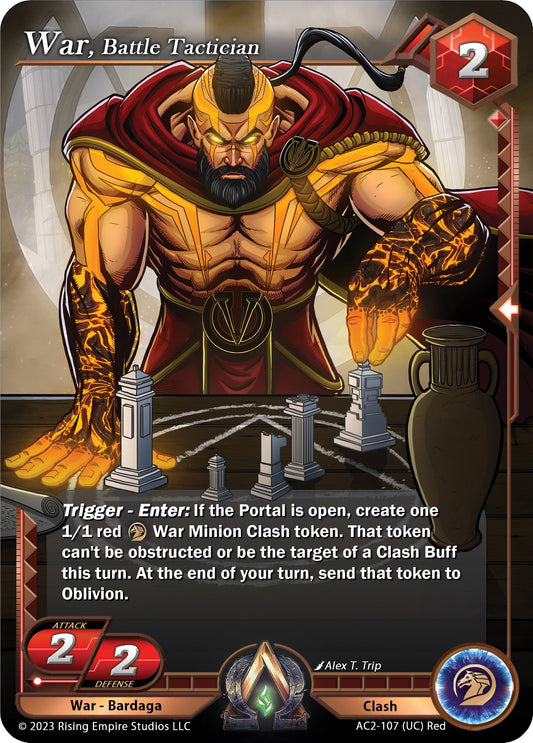 War, Battle Tactician