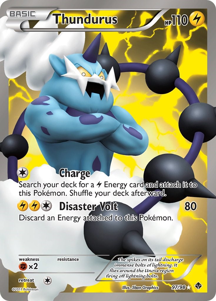 Thundurus (97 Full Art) Thundurus (97 Full Art)