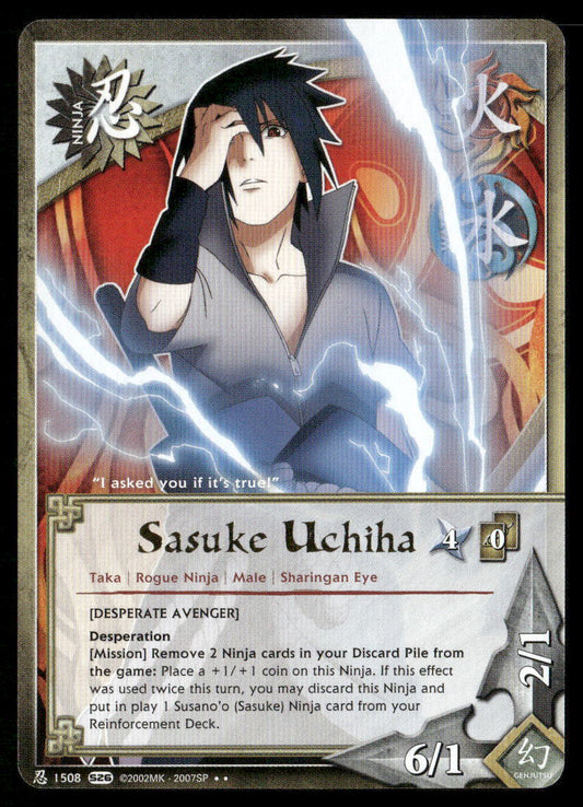 Sasuke Uchiha #1508 - Rare -
