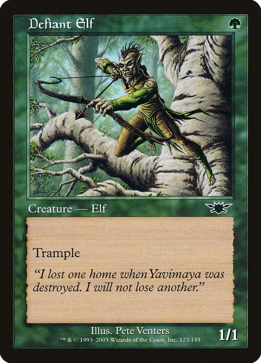 Defiant Elf [LGN - 123]