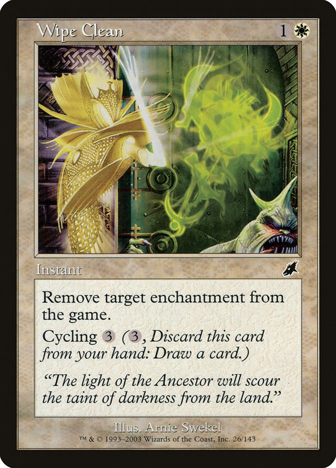 Wipe Clean [SCG - 26]