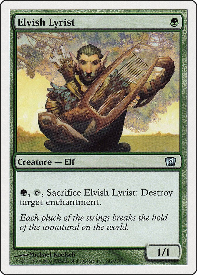 Elvish Lyrist [8ED - 242]