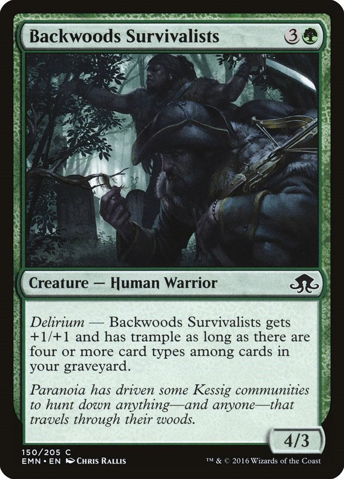 Backwoods Survivalists [EMN - 150]
