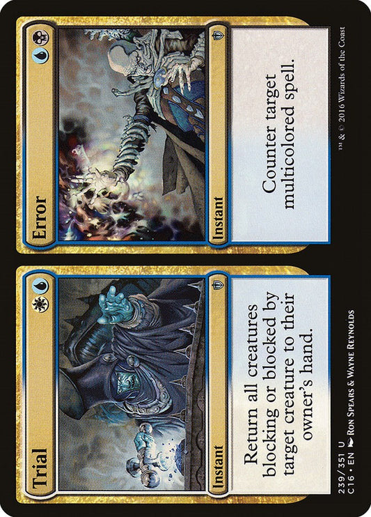 Trial // Error [C16 - 239]