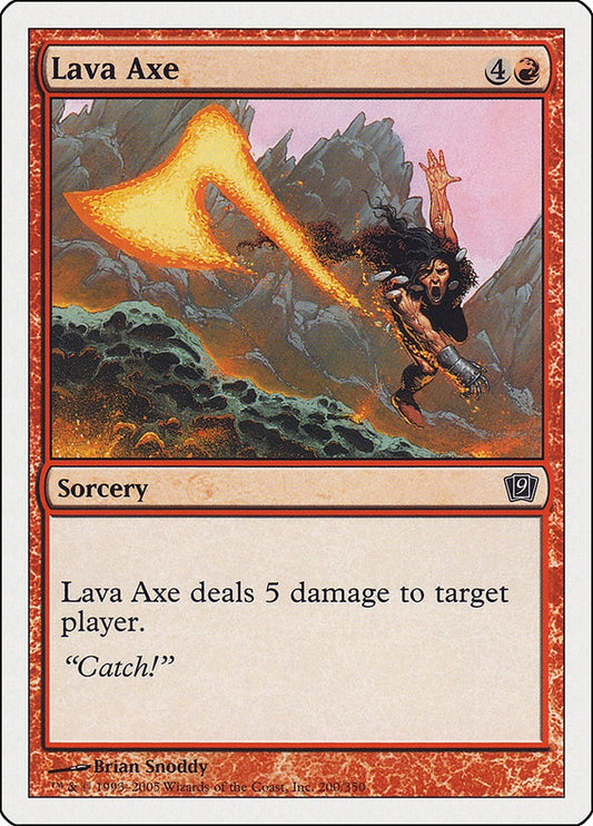 Lava Axe [9ED - 200]