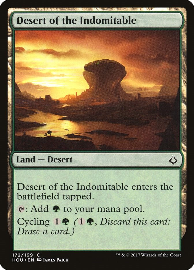 Desert of the Indomitable [HOU - 172]