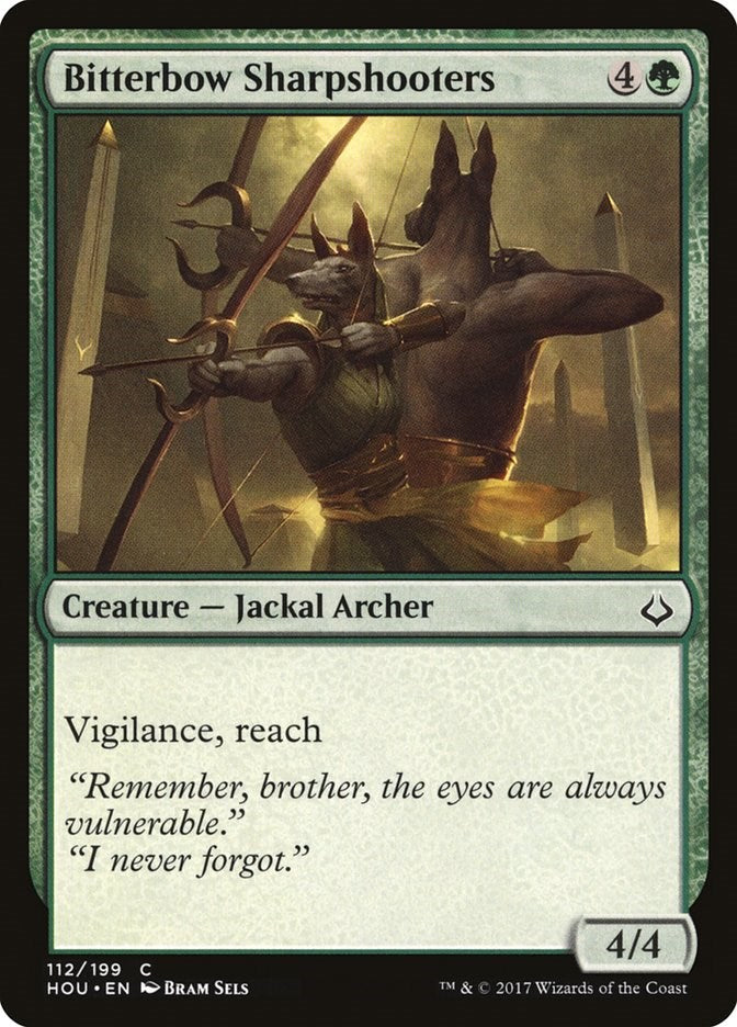 Bitterbow Sharpshooters [HOU - 112]