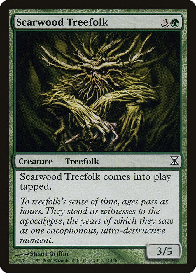Scarwood Treefolk [TSP - 214]