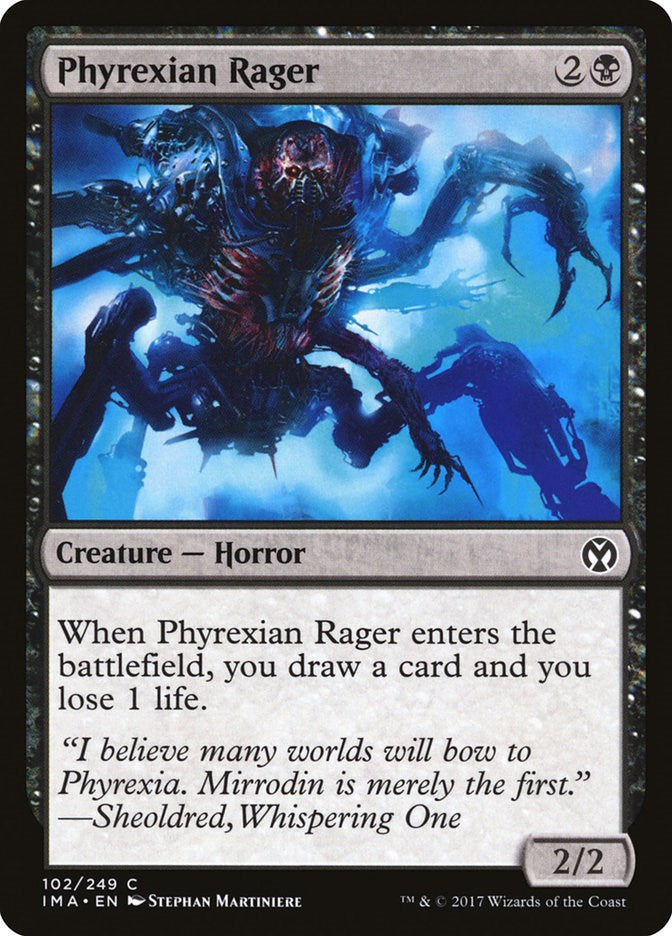 Phyrexian Rager [IMA - 102]