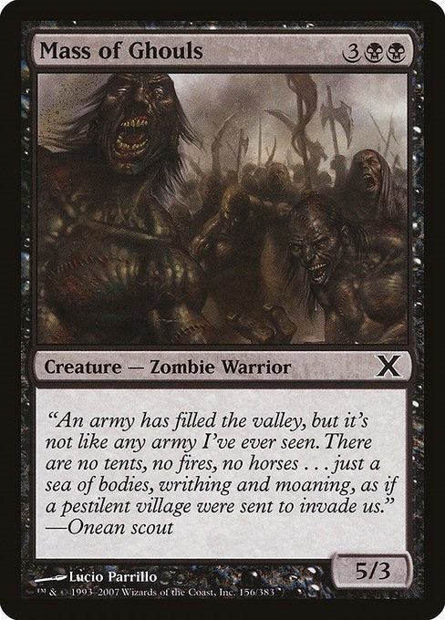 Mass of Ghouls [10E - 156]