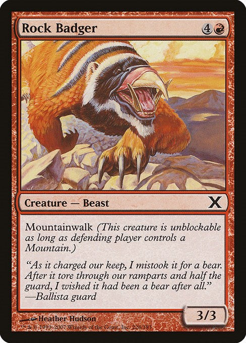 Rock Badger [10E - 226]
