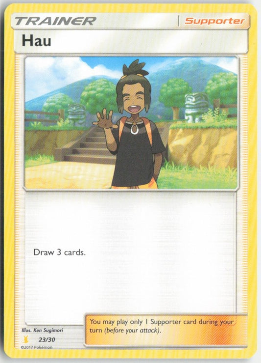 Hau (#23) (Alolan Raichu Half-Deck)