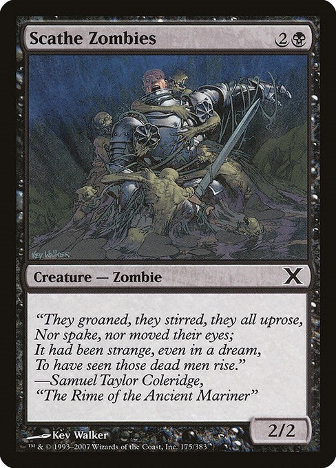 Scathe Zombies [10E - 175]
