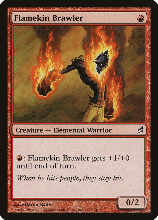 Flamekin Brawler [LRW - 166]