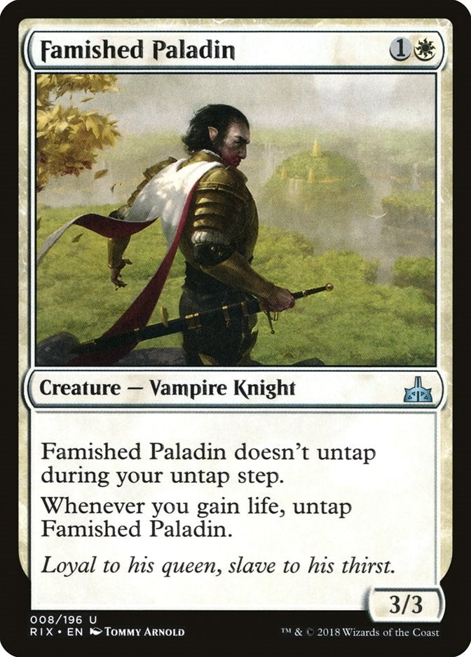 Famished Paladin [RIX - 8]