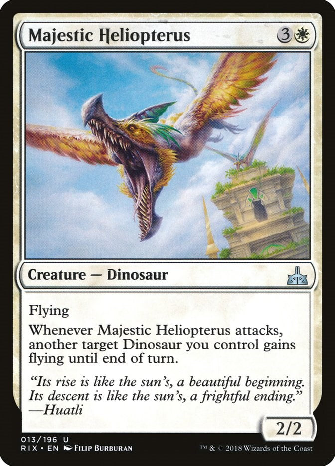 Majestic Heliopterus [RIX - 13]