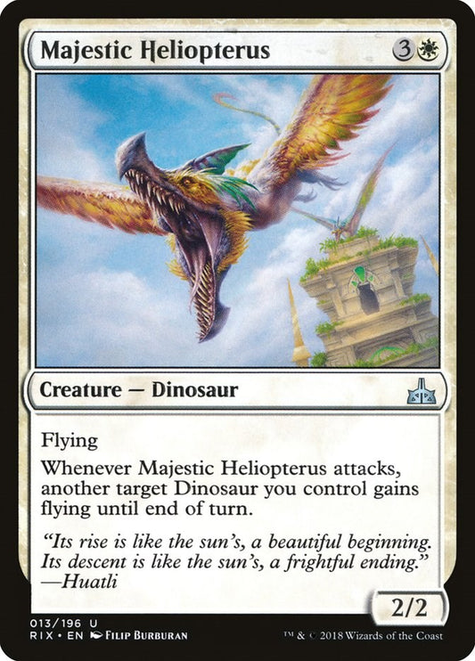 Majestic Heliopterus [RIX - 13]