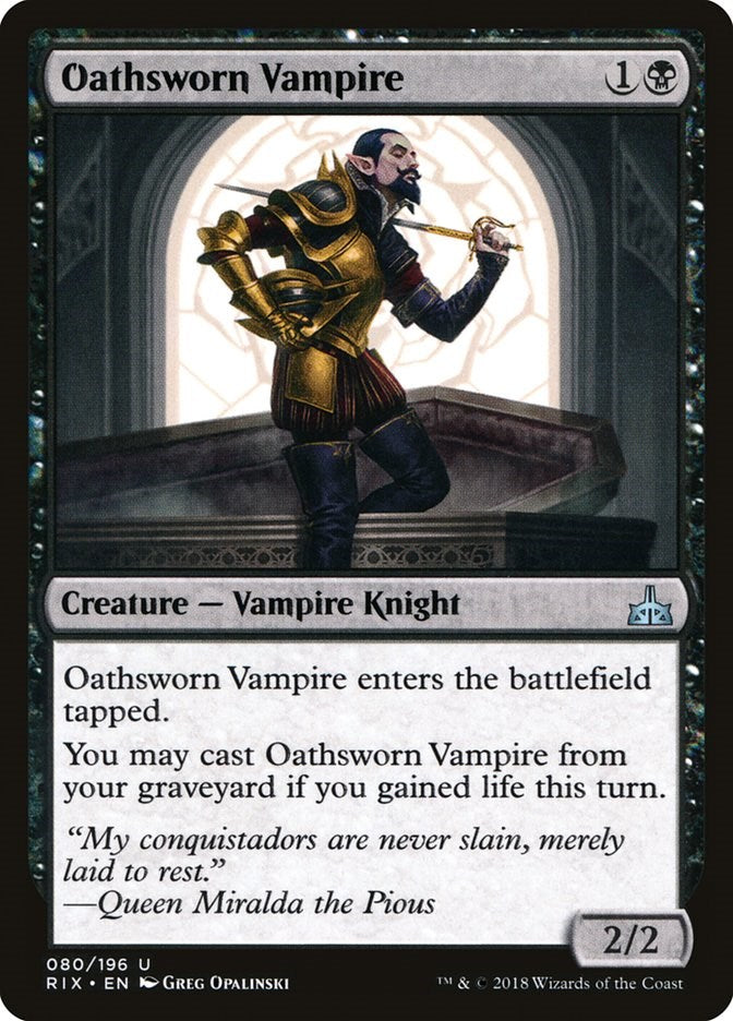 Oathsworn Vampire [RIX - 80]