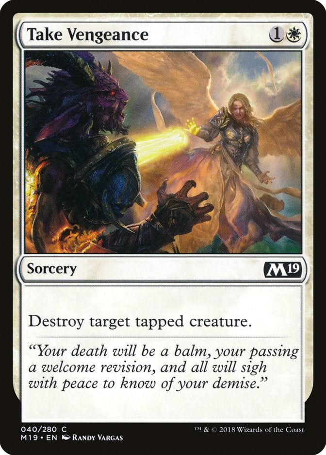 Take Vengeance [M19 - 40]