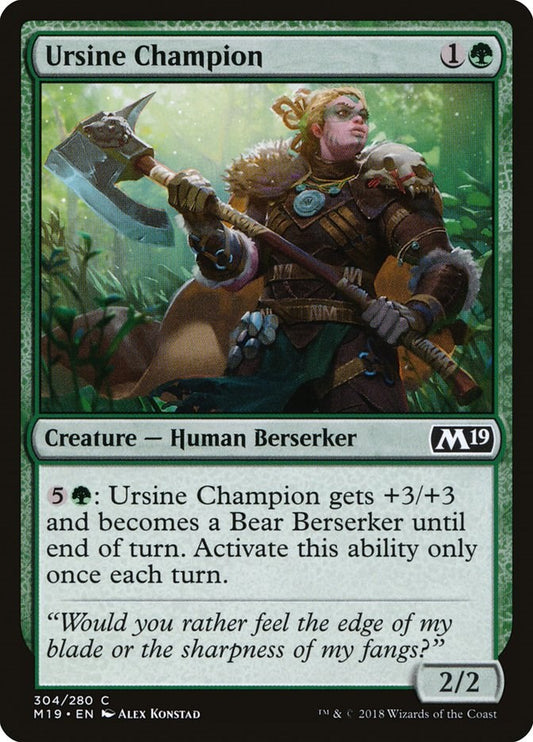 Ursine Champion [M19 - 304]