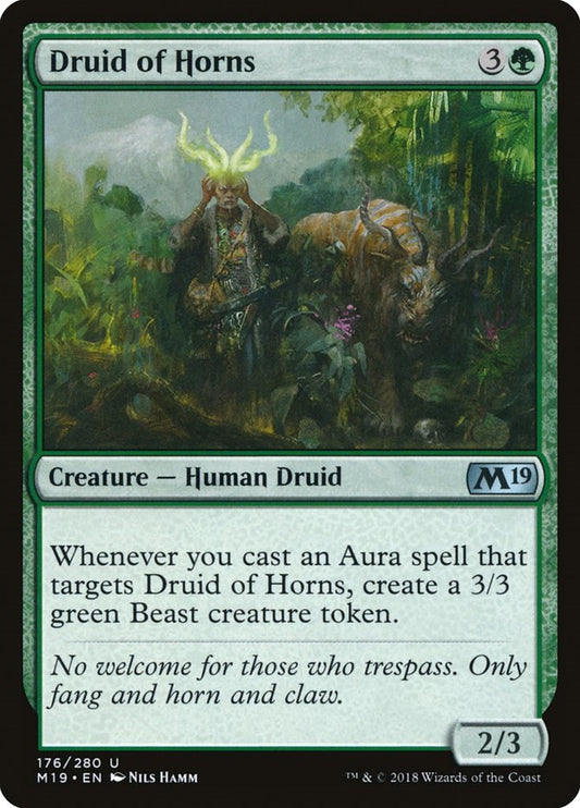 Druid of Horns [M19 - 176]