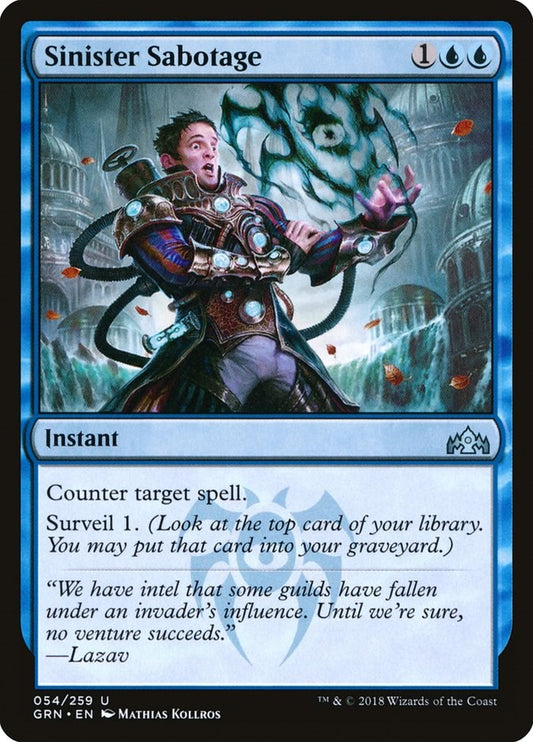 Sinister Sabotage [GRN - 54]