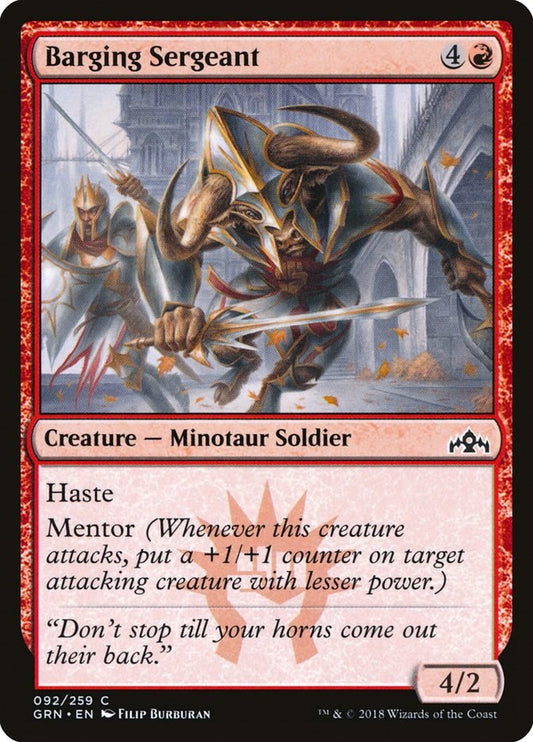 Barging Sergeant [GRN - 92]