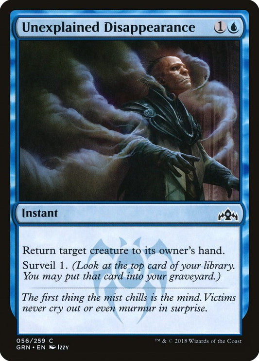 Unexplained Disappearance [GRN - 56]