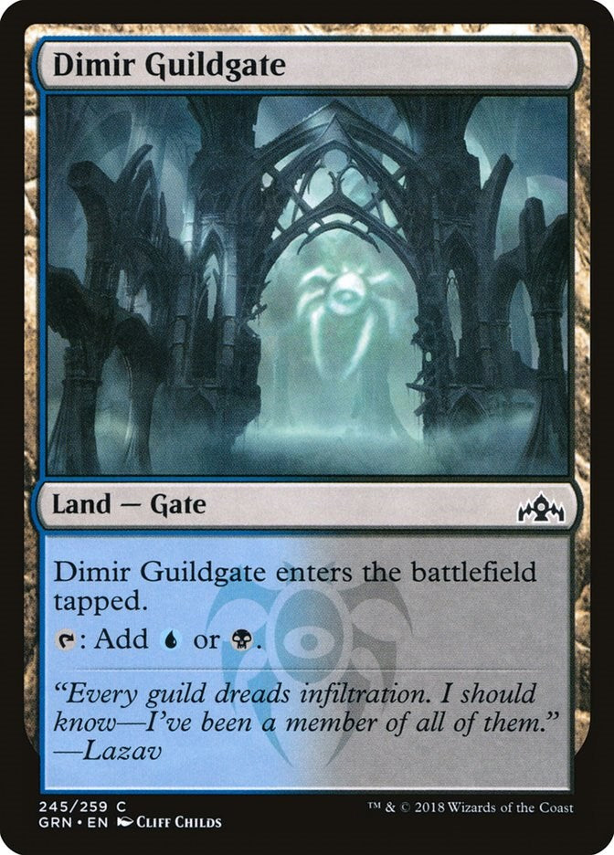 Dimir Guildgate (245) [GRN - 245]