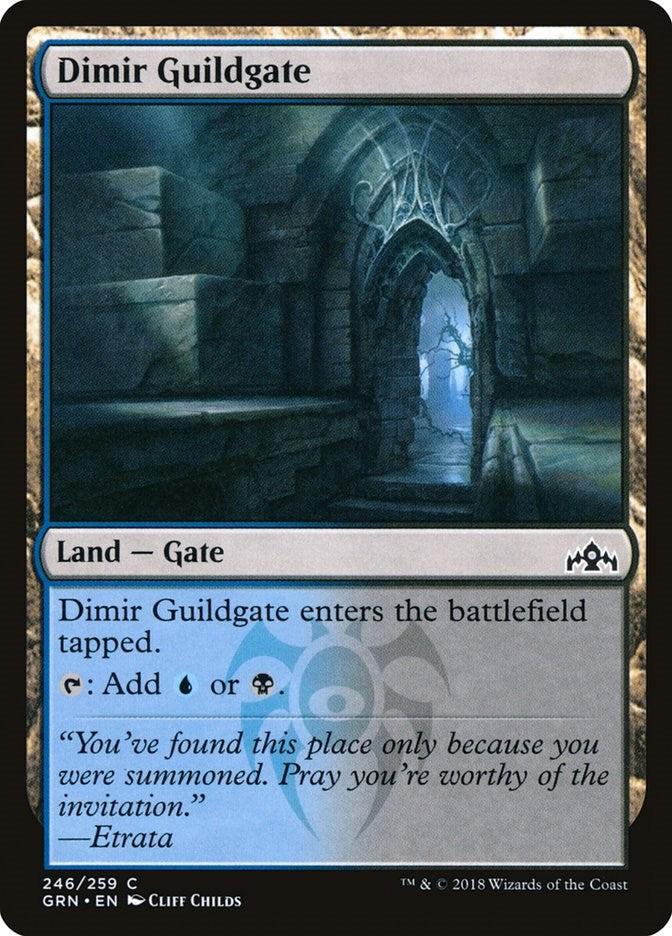 Dimir Guildgate (246) [GRN - 246]