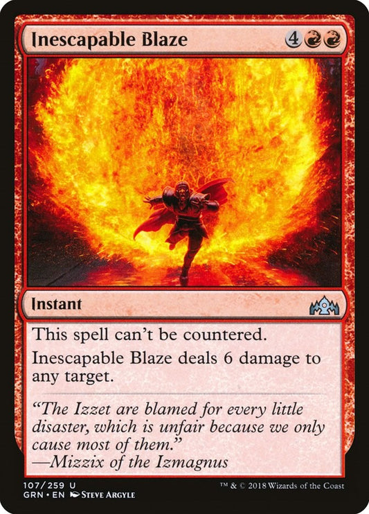 Inescapable Blaze [GRN - 107]