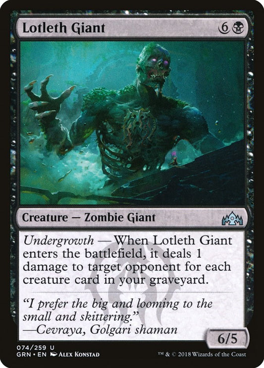 Lotleth Giant [GRN - 74]