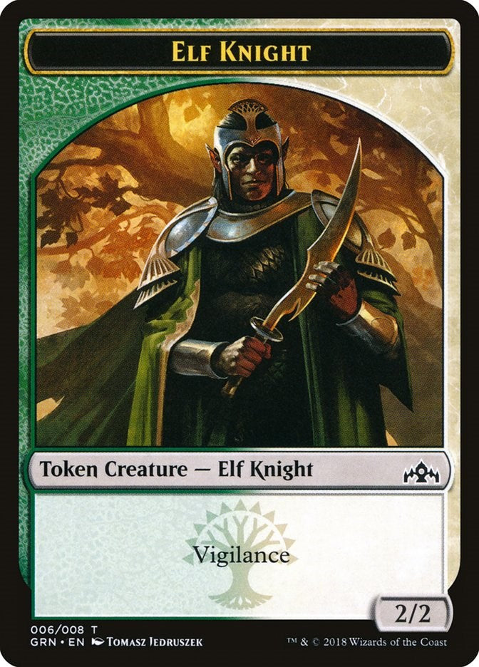 Elf Knight Token [GRN - 6]