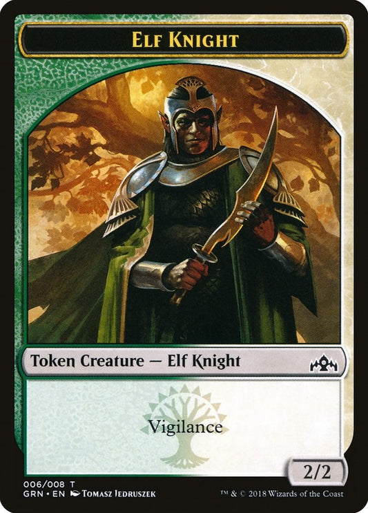 Elf Knight Token [GRN - 6]