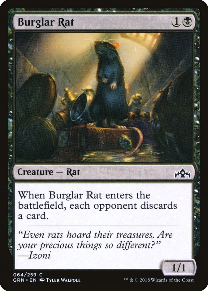 Burglar Rat [GRN - 64]
