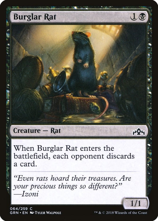 Burglar Rat [GRN - 64]