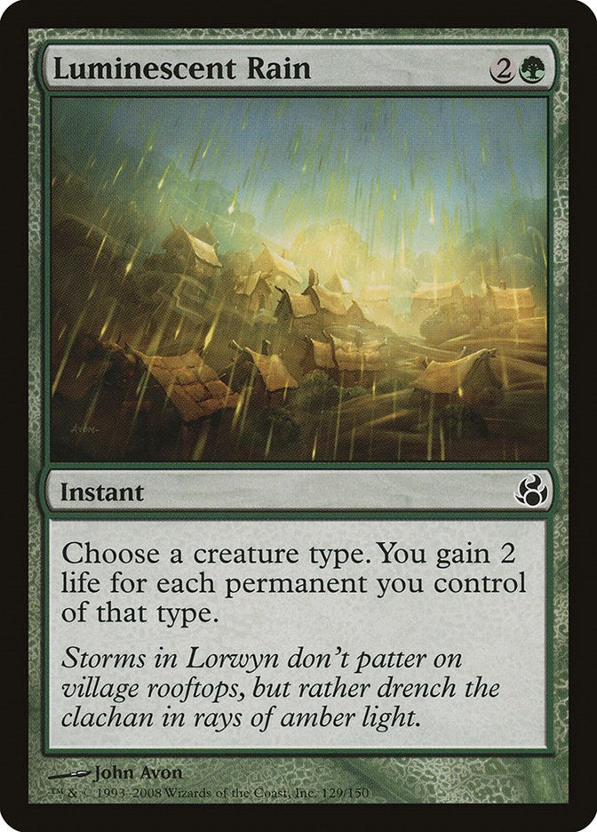 Luminescent Rain [MOR - 129]