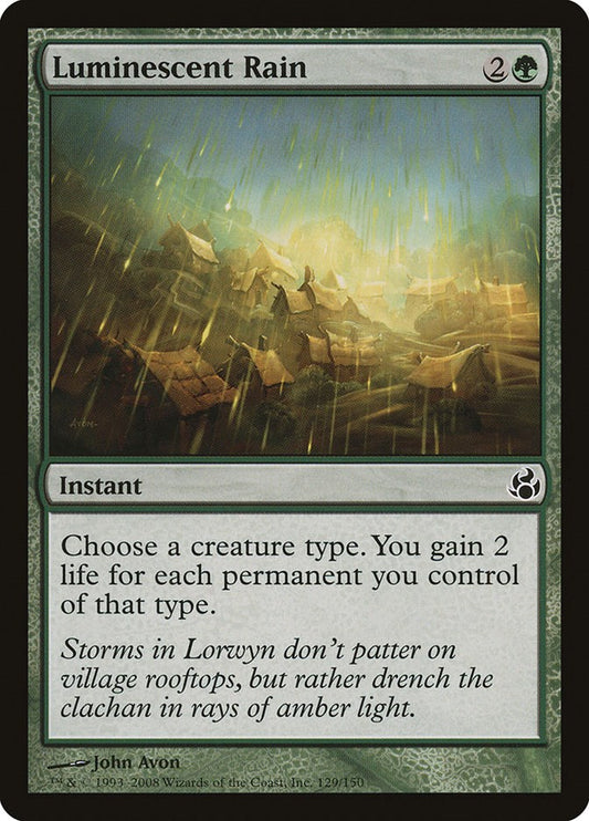 Luminescent Rain [MOR - 129]