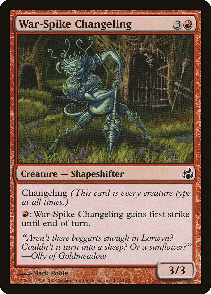 War-Spike Changeling [MOR - 112]