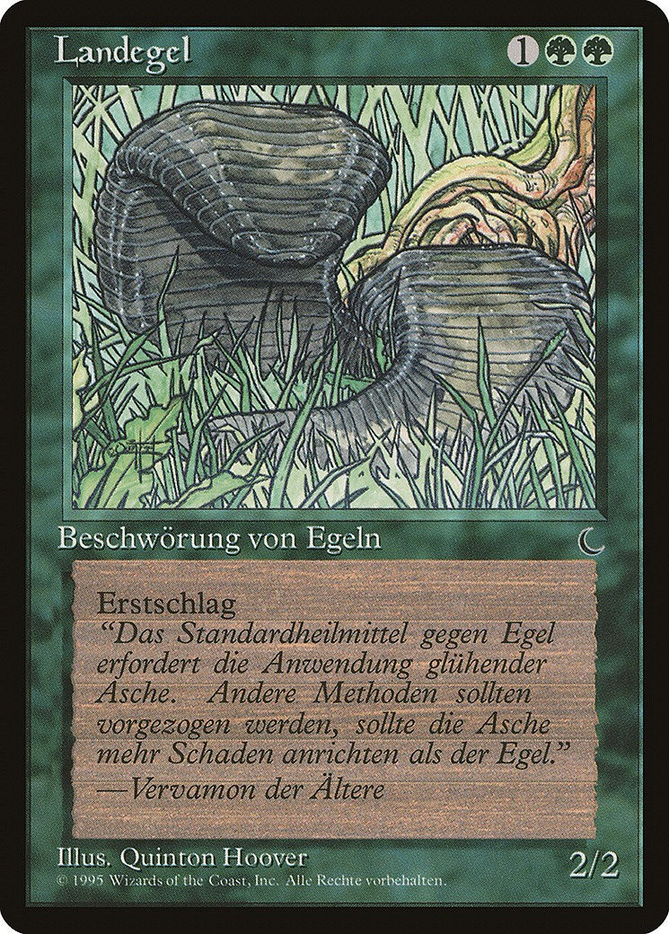 Land Leeches (German) - "Landegel"