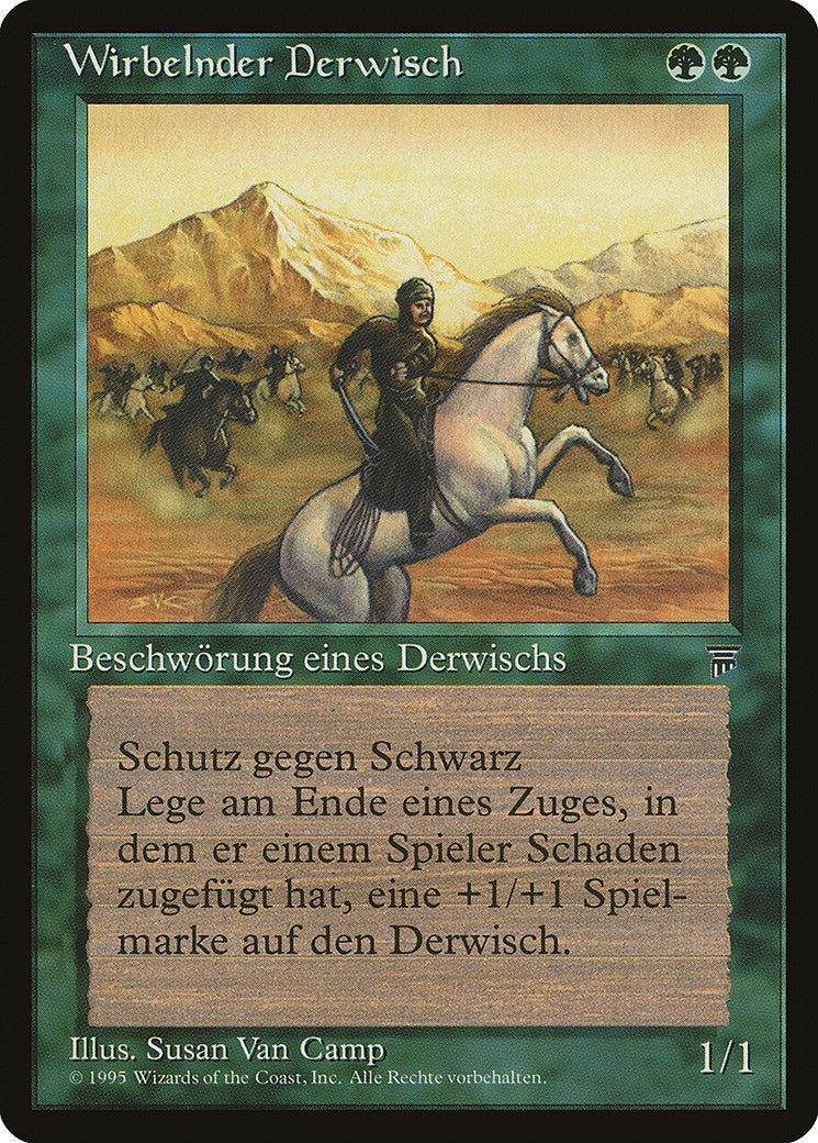 Whirling Dervish (German) - "Wirbelnder Derwisch"