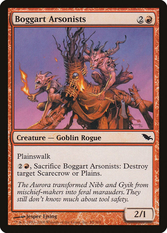 Boggart Arsonists [SHM - 85]
