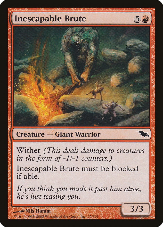 Inescapable Brute [SHM - 95]