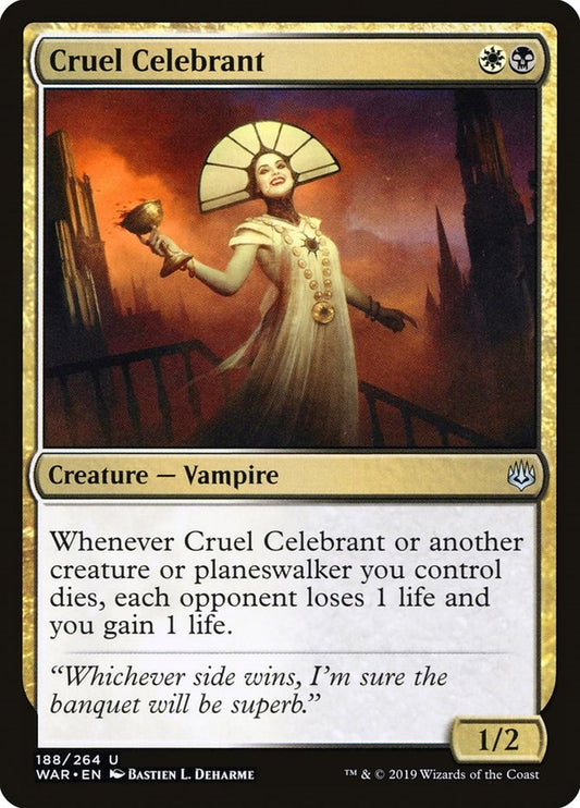 Cruel Celebrant [WAR - 188]